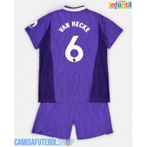 Camisa de time de futebol Tottenham Hotspur Jan Paul van Hecke #6 Replicas 3º Equipamento Infantil 2026-27 Manga Curta (+ Calças curtas)